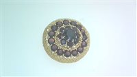 Broche Sommer Mujer in Oro amarillo Granato TONDO ETRUSCO GRA - TONDO ETRUSCO GRA